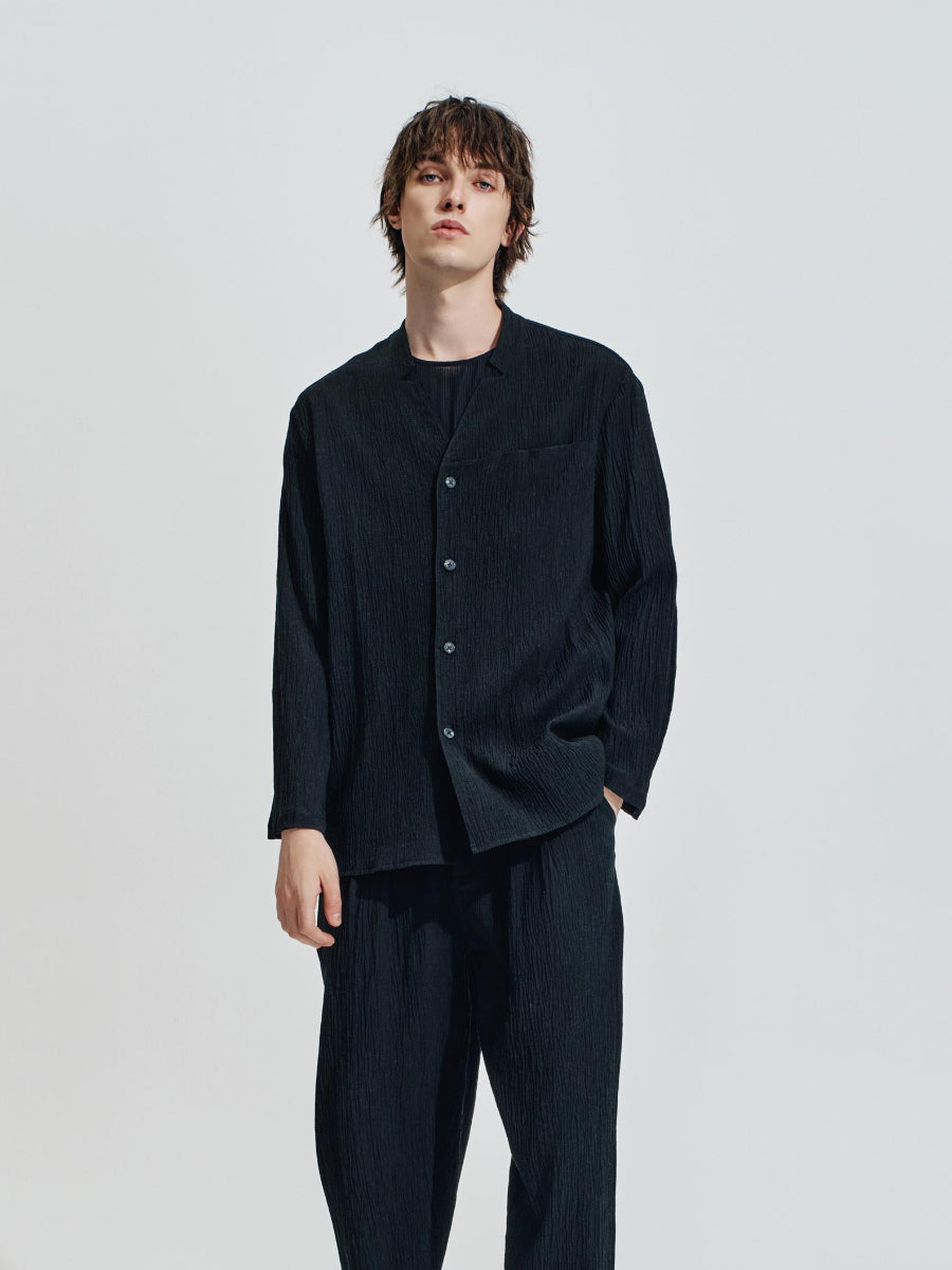 Harrison Wong - Smocking Txtr Blazer