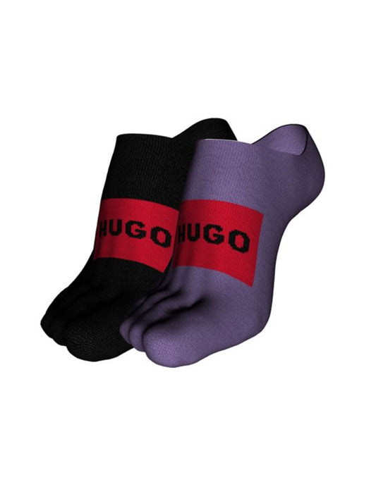 HUGO Invisible Socks - 2P LOWCUT LABEL_HP
