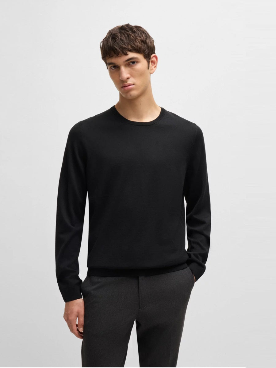 BOSS Crew-Neck Knitwear - Leno-P_Bscs
