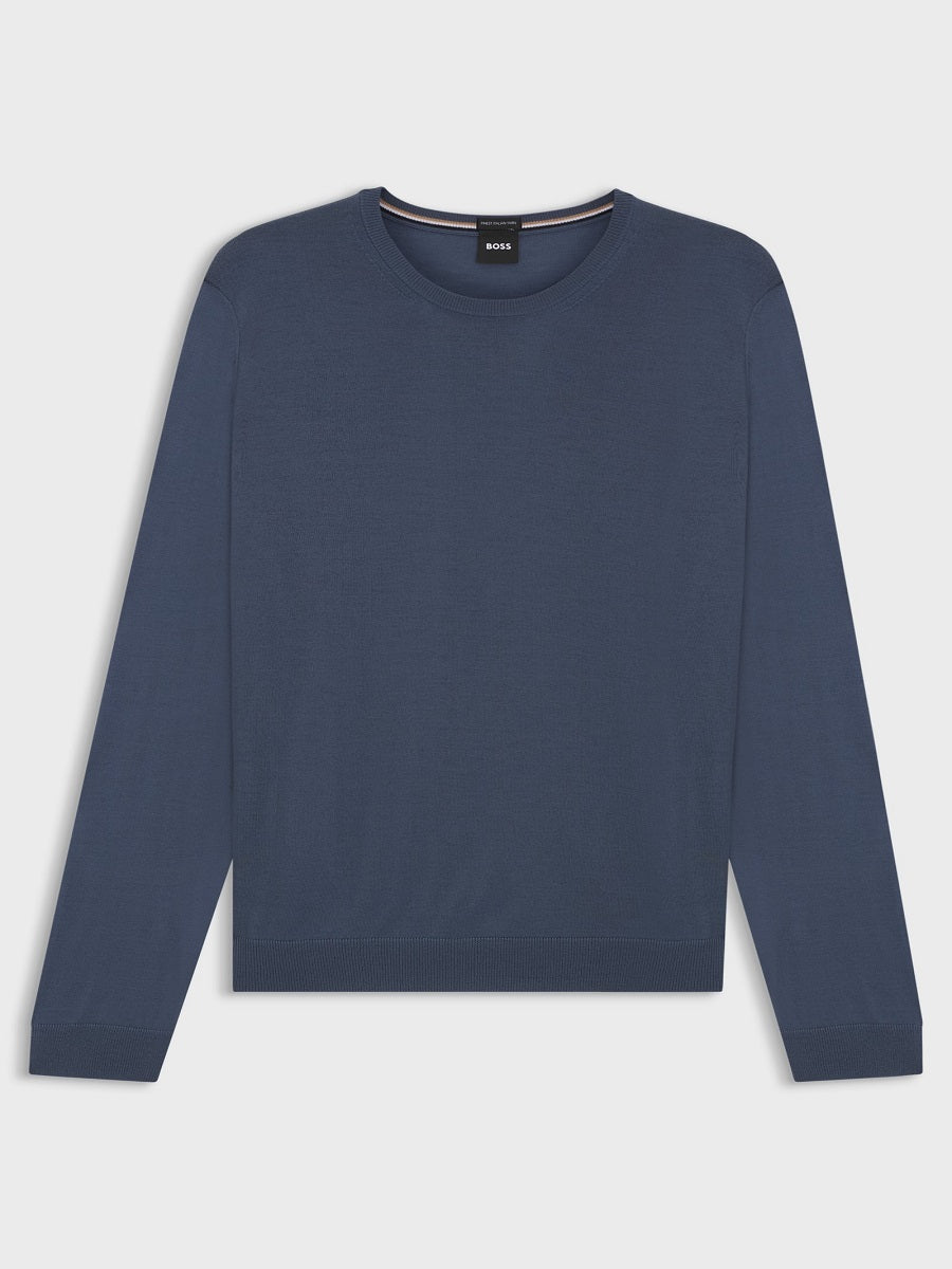 BOSS Crew-Neck Knitwear - Leno-P