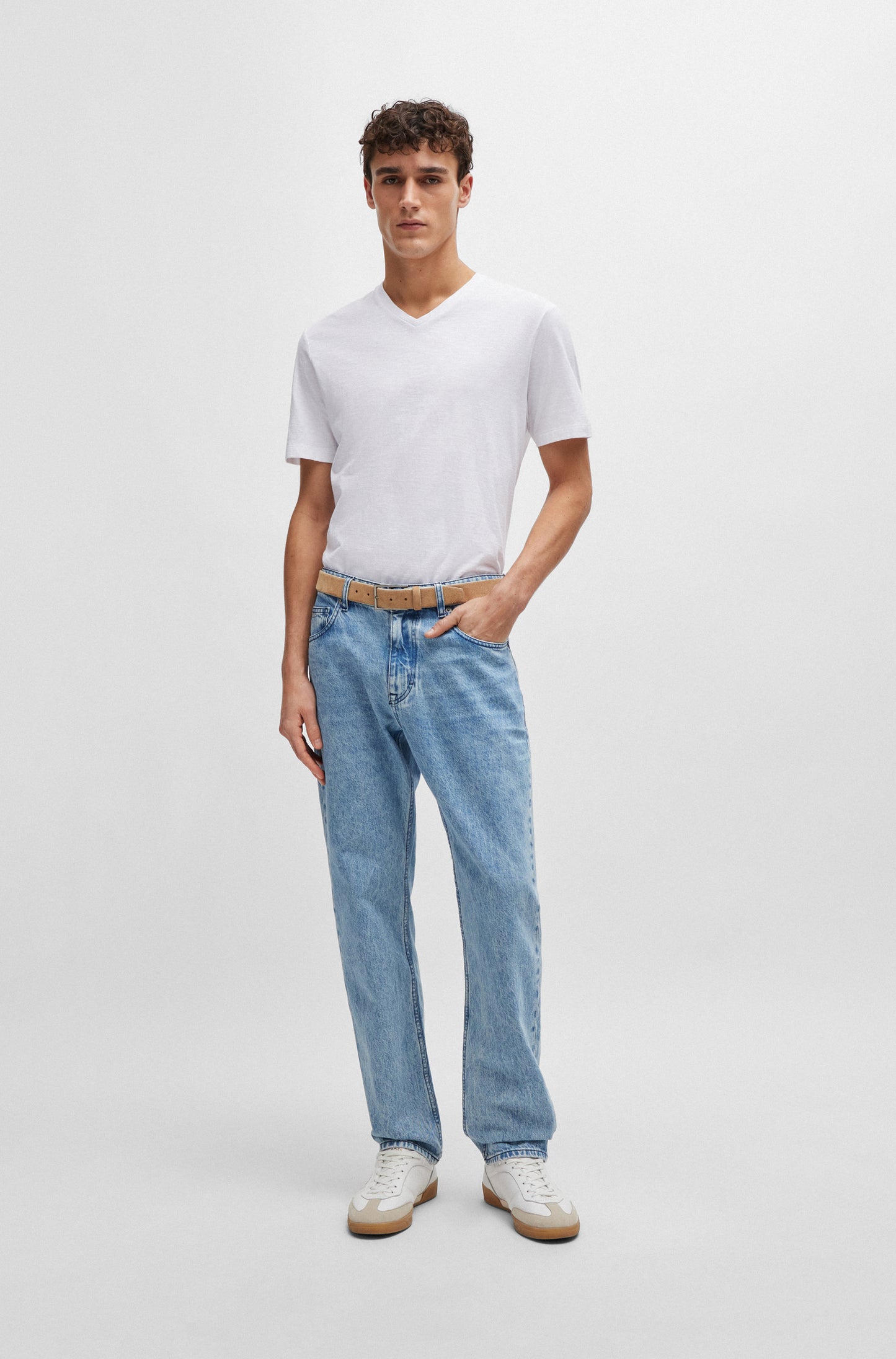 BOSS T-Shirt V-Neck - Tilson 60 bscs