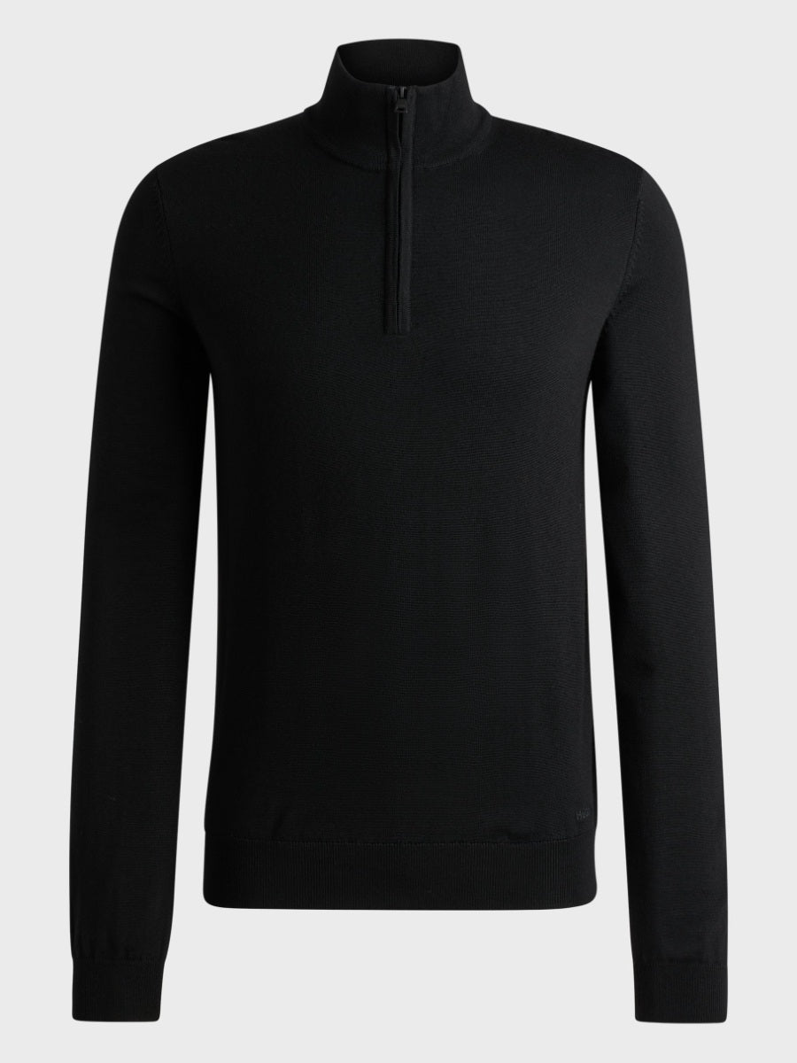 HUGO Half Zip Knitwear - San Quirin-M