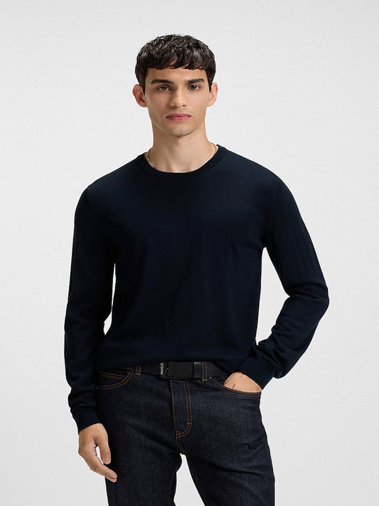 HUGOI Crew Neck Knitwear - San Cedric-M1