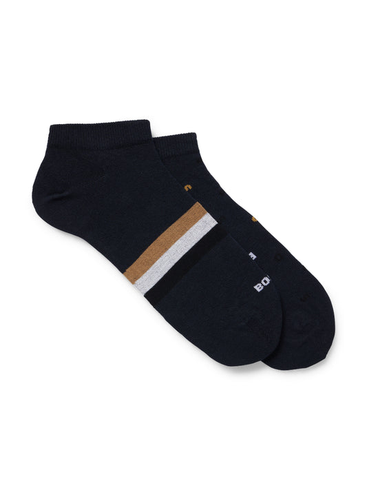 BOSS Ankle Socks - 2P AS Letters CC