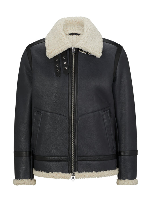 HUGO Leather Jacket - Lisri