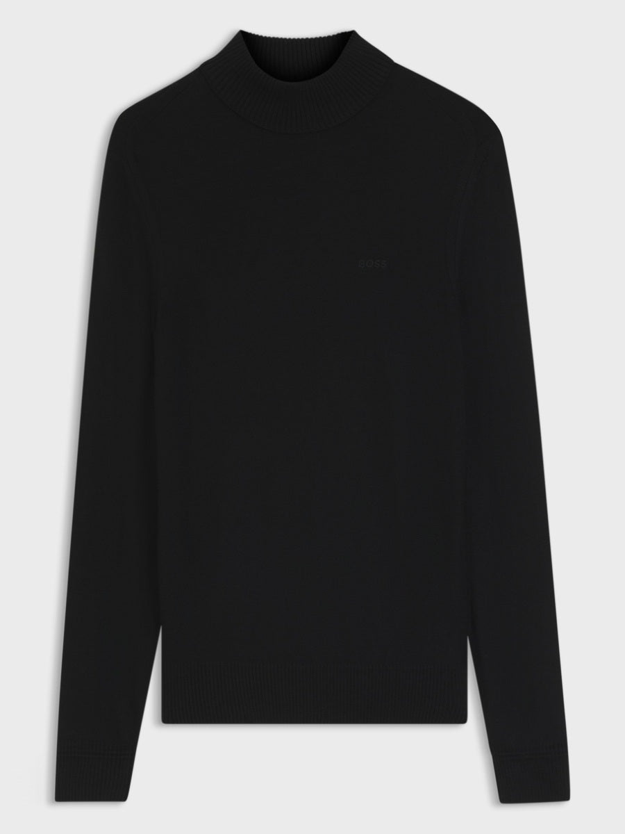 BOSS Mock Neck Knitwear - Avac_M