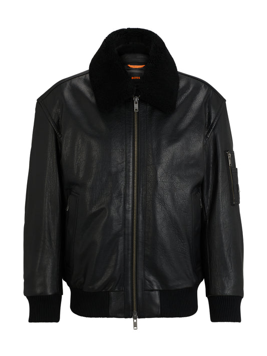 BOSS Leather-Jacket - Jolulu