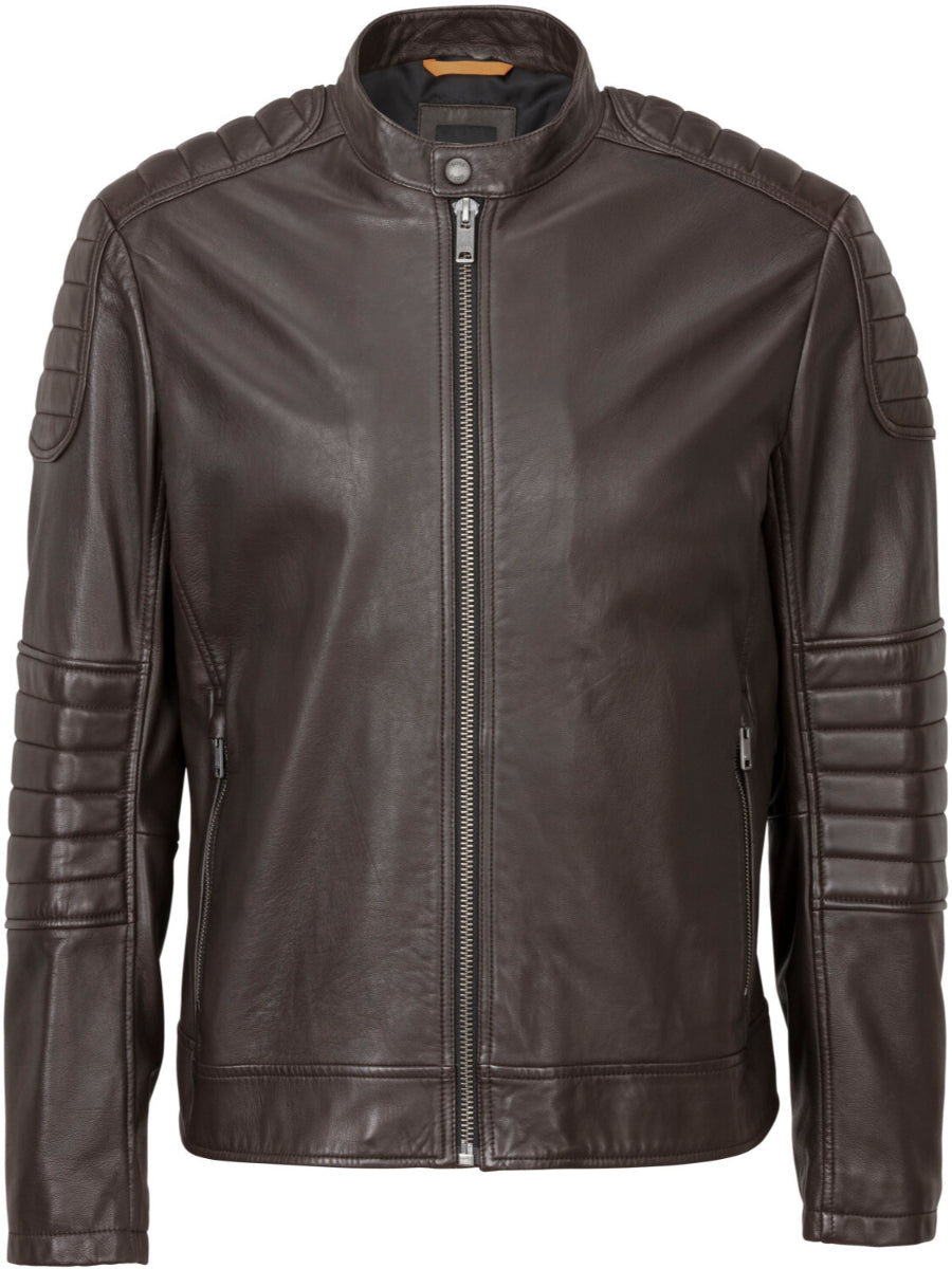 BOSS Leather Jacket - Jolur