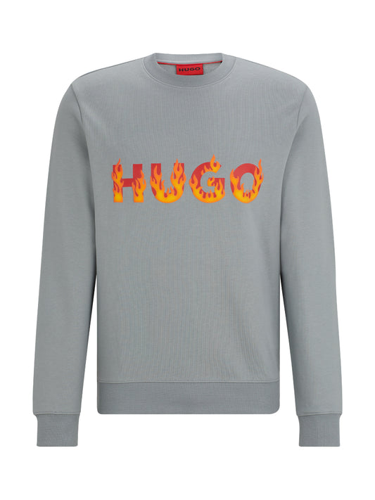 HUGO Crew-Neck Sweatshirt - Ditmo_HFR