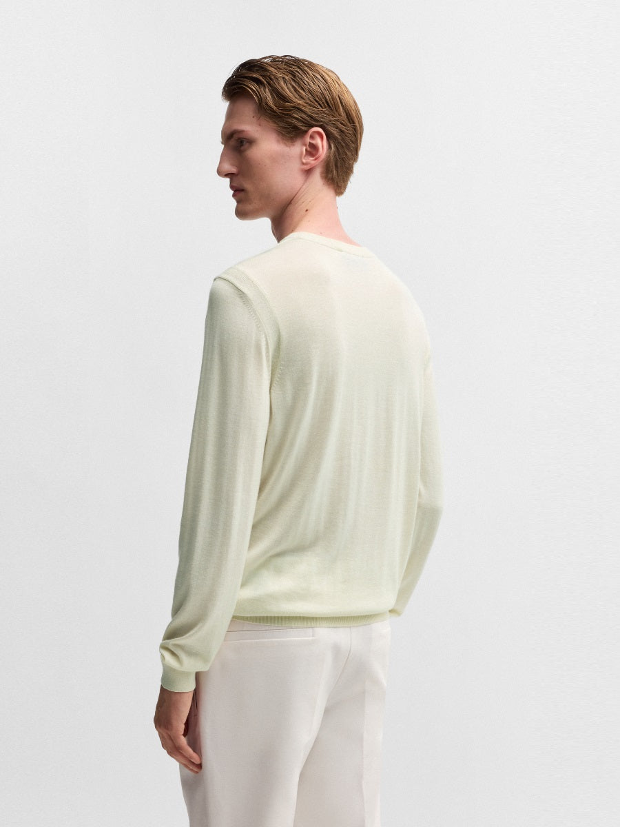 BOSS Crew-Neck Knitwear - L-Overo BSCS