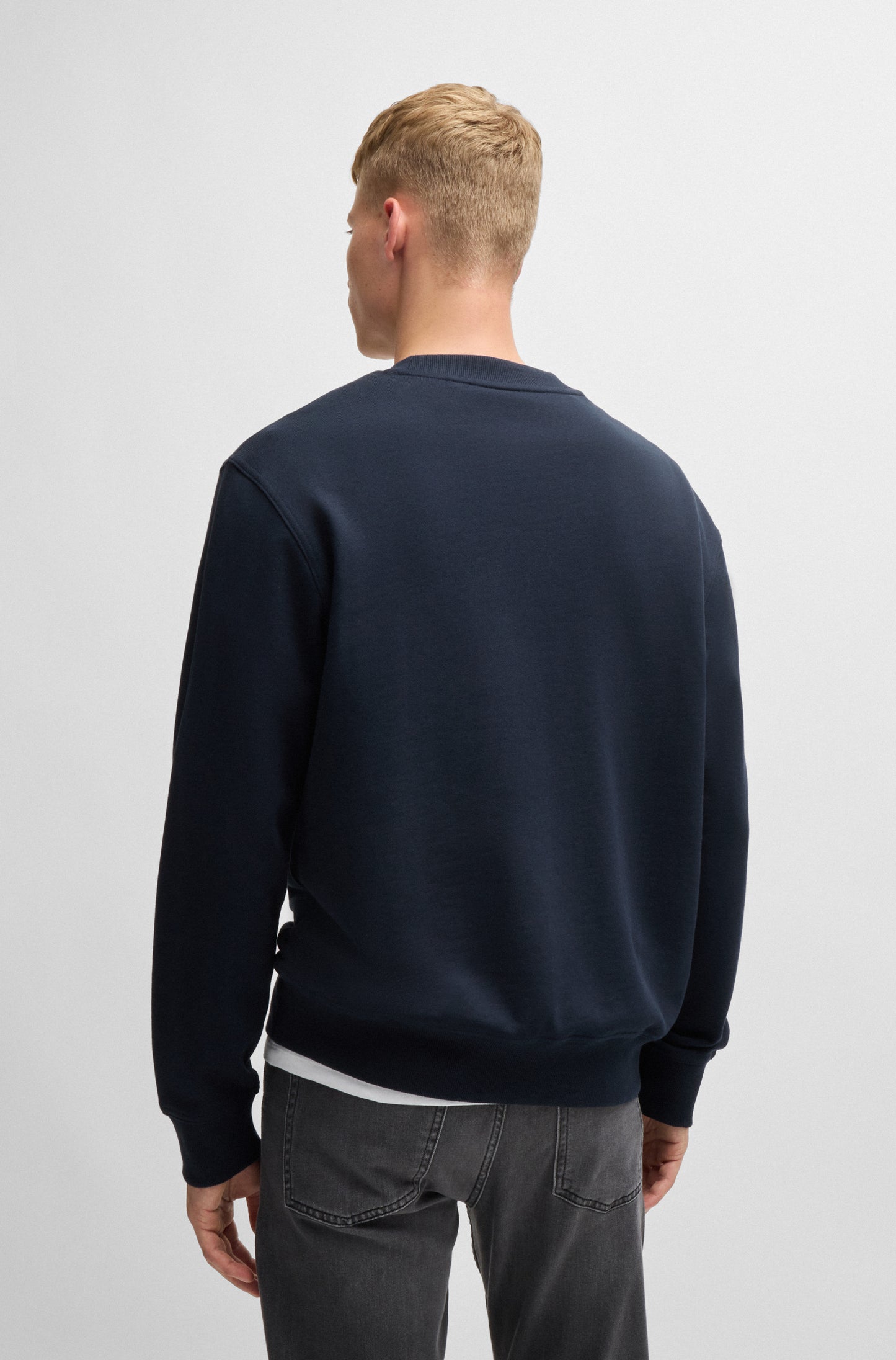 BOSS Crew-Neck Sweatshirt - WeSmallcrew