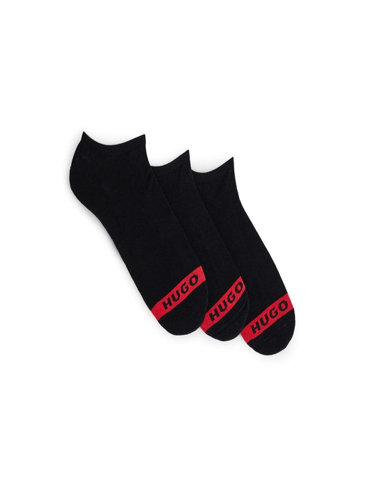 HUGO Invisible Socks - 3P LC PLUSH TAPE CC