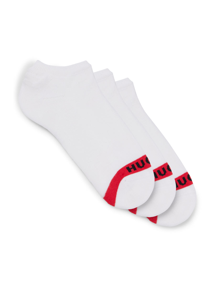 HUGO Invisible Socks - 3P LC PLUSH TAPE