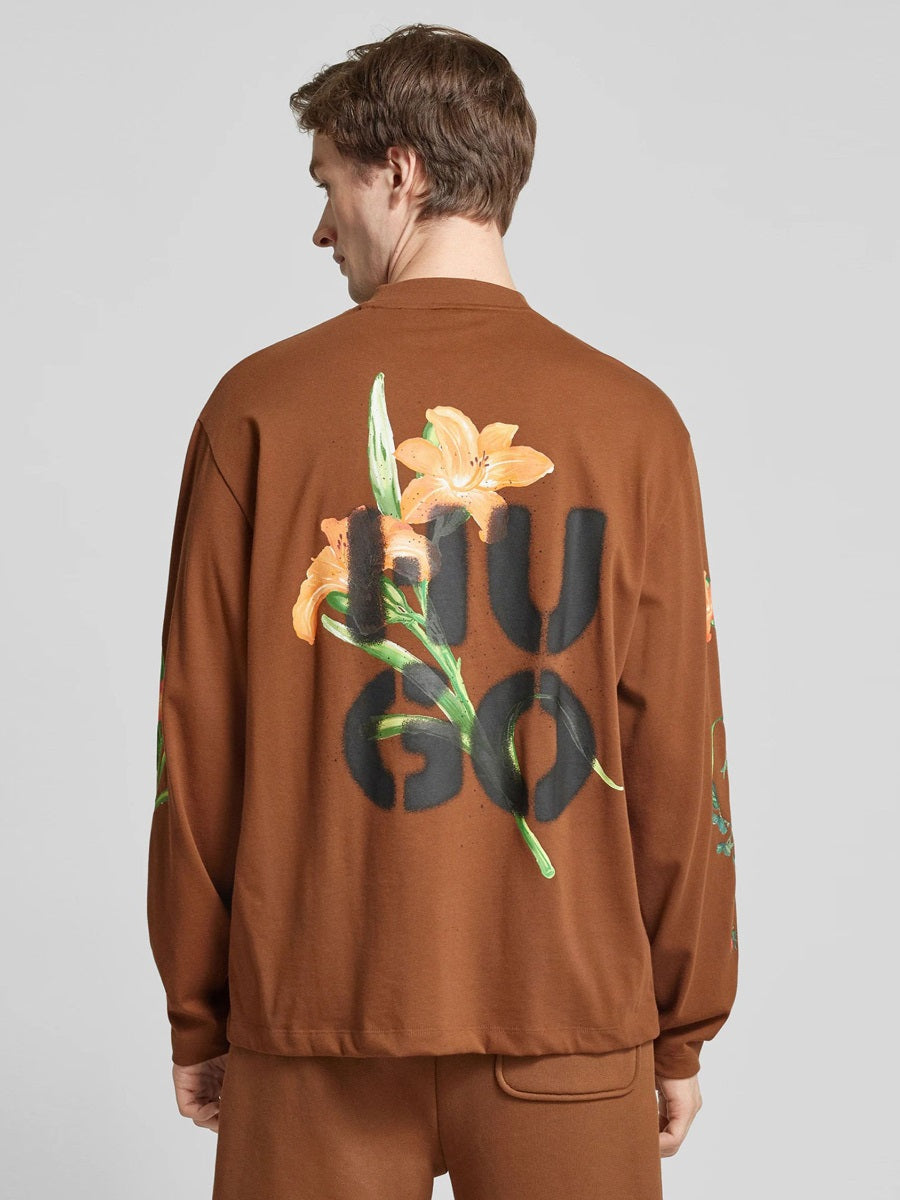 HUGO T-Shirt Long Sleeve - Diflowerle