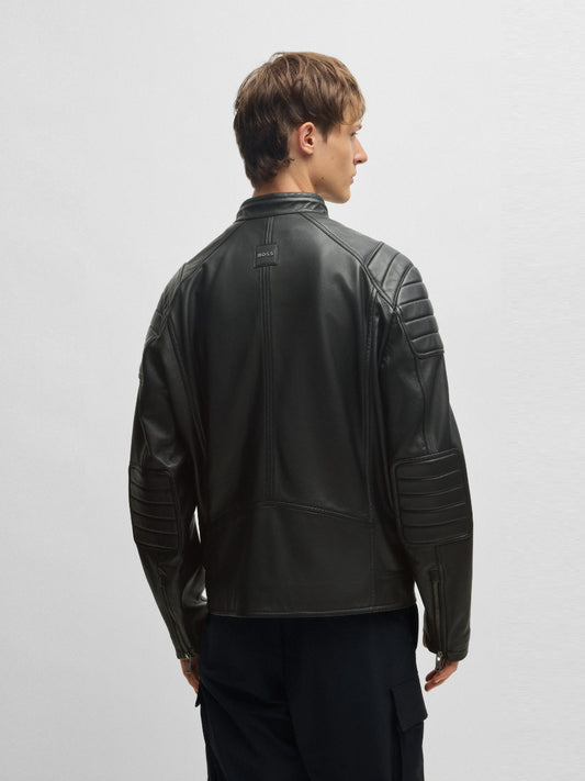 BOSS Leather Jacket - Jomoto