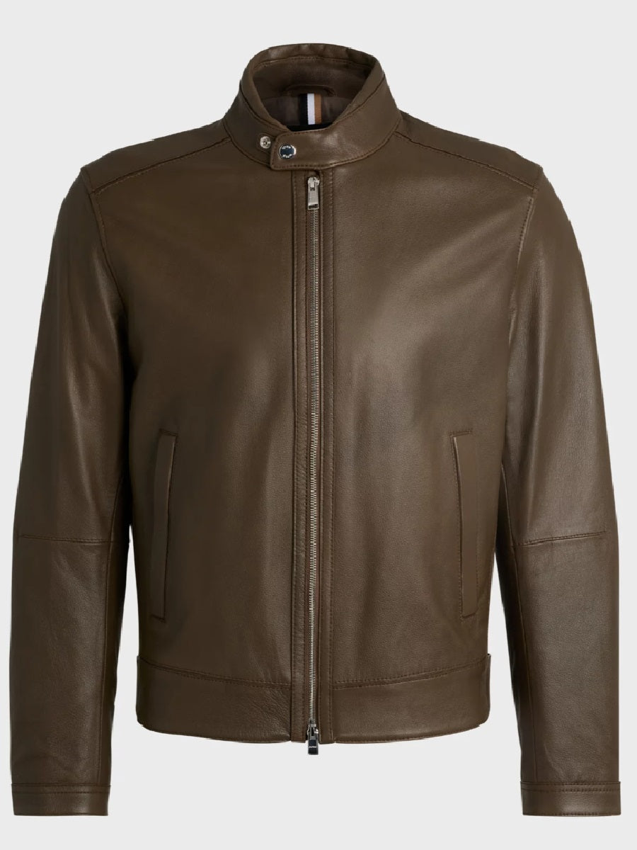 BOSS Leather Jacket - H-Mansell2