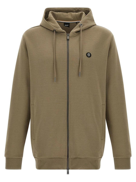 BOSS Full Zip Hoodie Sweatshirt - C-Spence 01