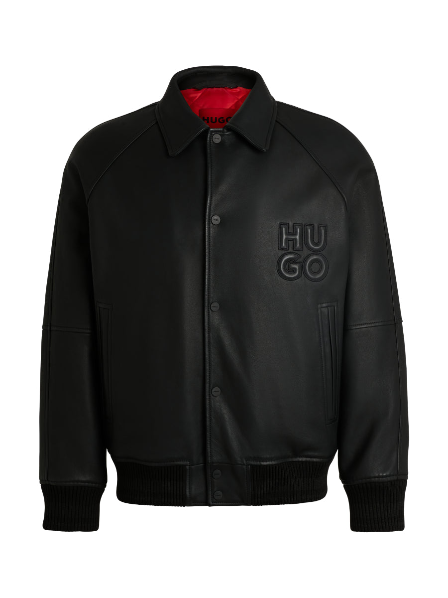 HUGO Leather Jacket - Larston