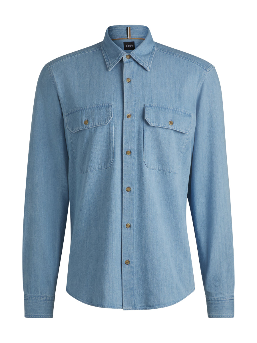 BOSS Leisure Shirt- H-LIAM-kenB-2P