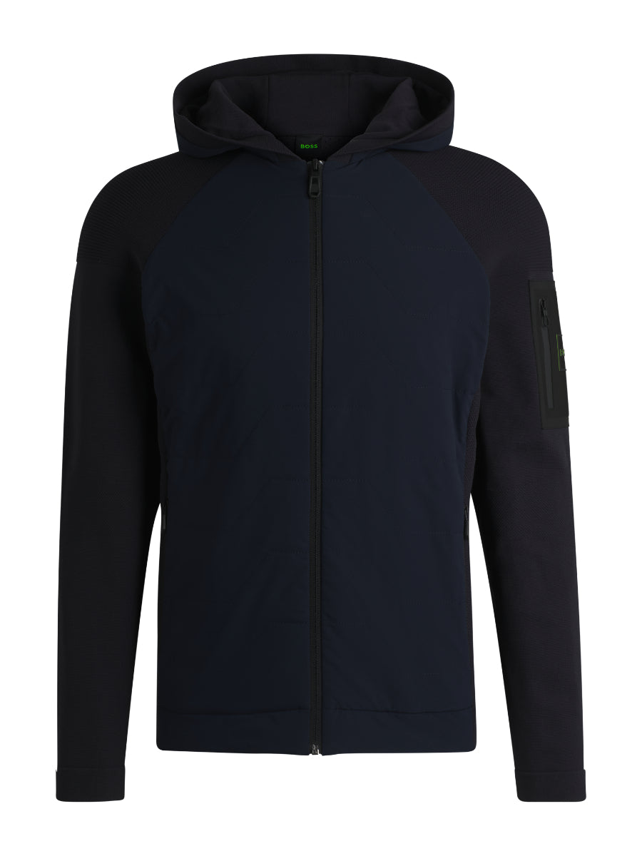 BOSS Full Zip Knitwear - K_Desert_HY