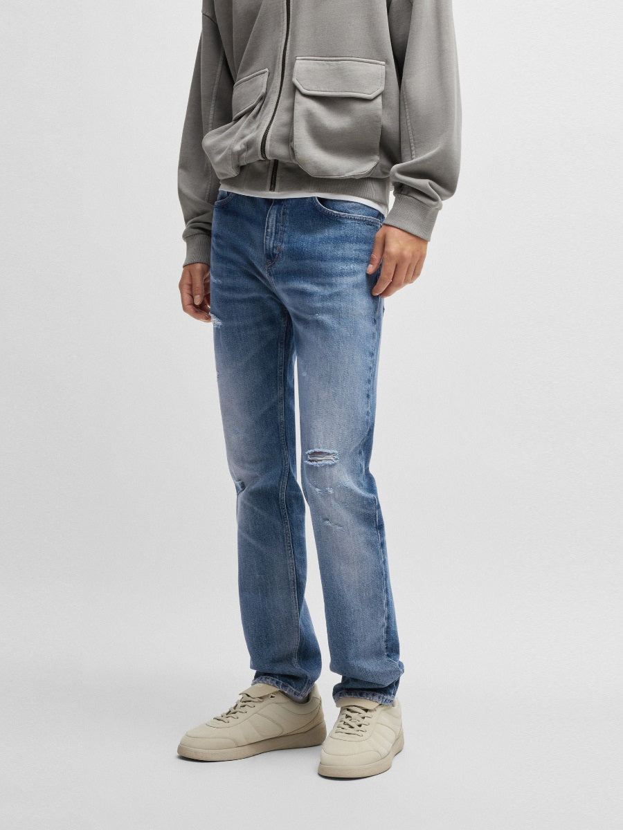 HUGO Slim Fit Denim - Ash