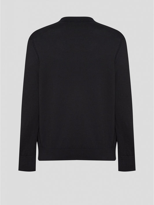 BOSS Knitted Polo Long Sleeve - Asac_PL