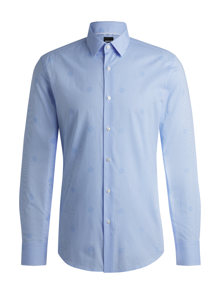 BOSS Formal Shirt - H-HANK-s-kent-C1