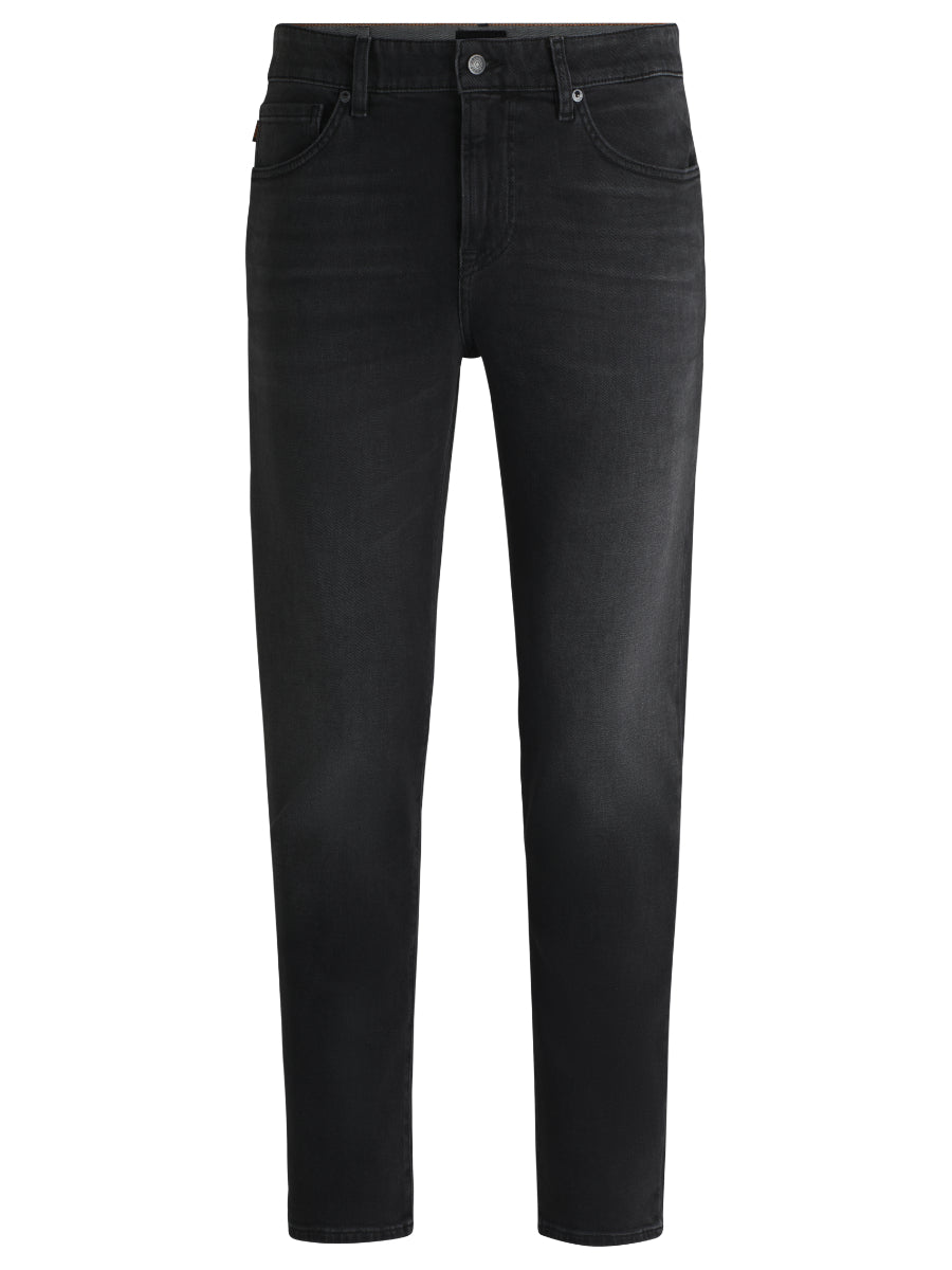 BOSS Tapered Fit Denim - ONYX BO