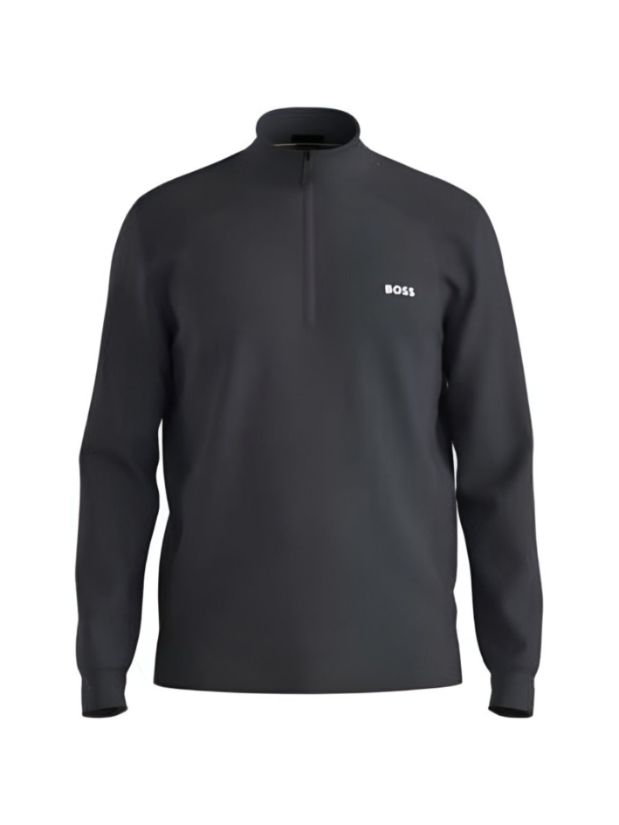 BOSS Half Zip Knitwear - K_Momentum-Lite MN
