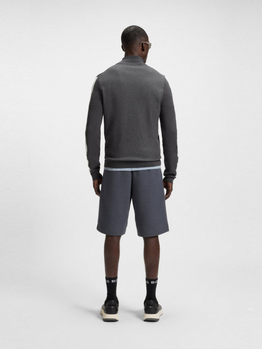 BOSS Knitted Jacket - K_Tennis Retro FZ