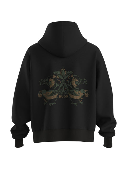 HUGO Hooded Sweatshirt - Dimstone
