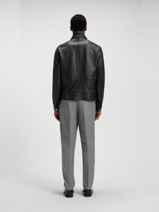 BOSS Leather Jacket - H-Mapson4