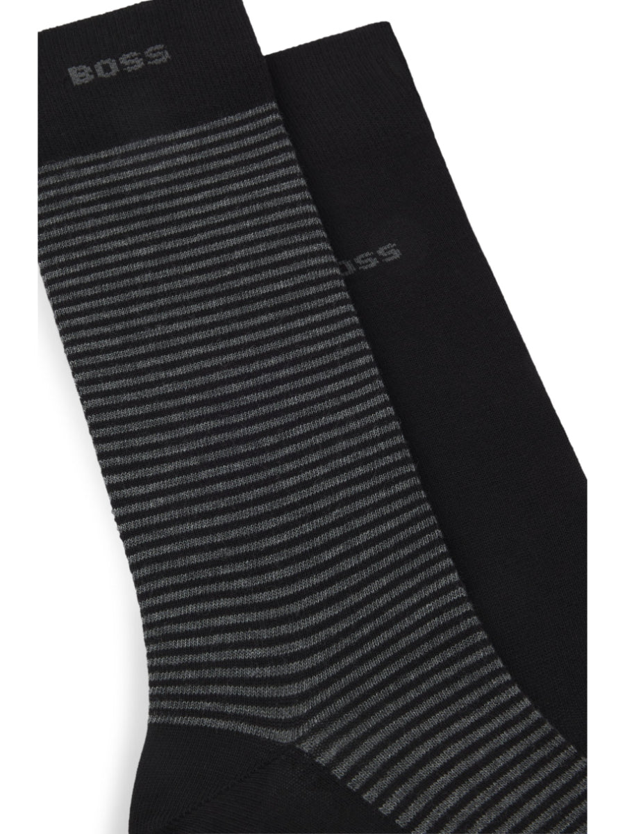 BOSS Casual Socks - 2P RS Stripe CC