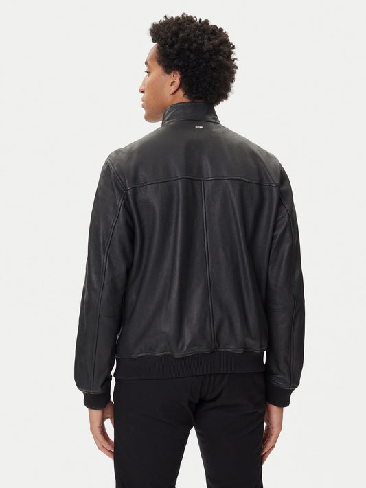 BOSS Leather Jacket - H-Moiner