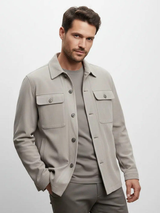 BOSS Shirt Jacket - C-Carper-OS-253F