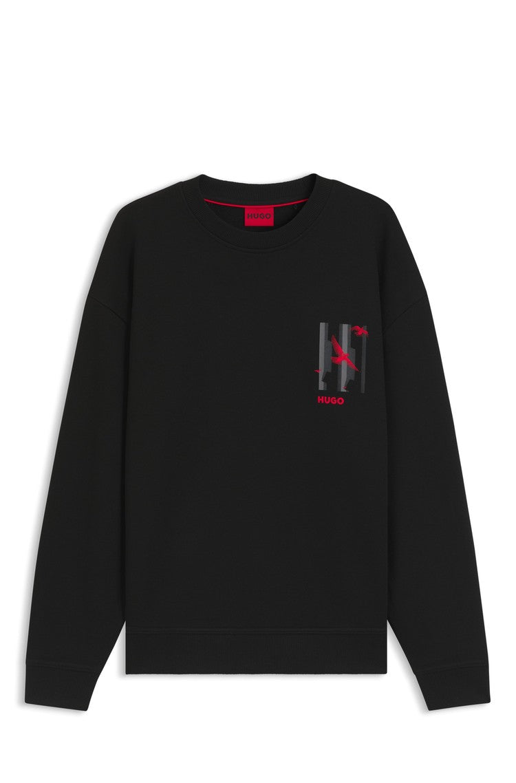 HUGO Crew-Neck Sweatshirt - Duckoo