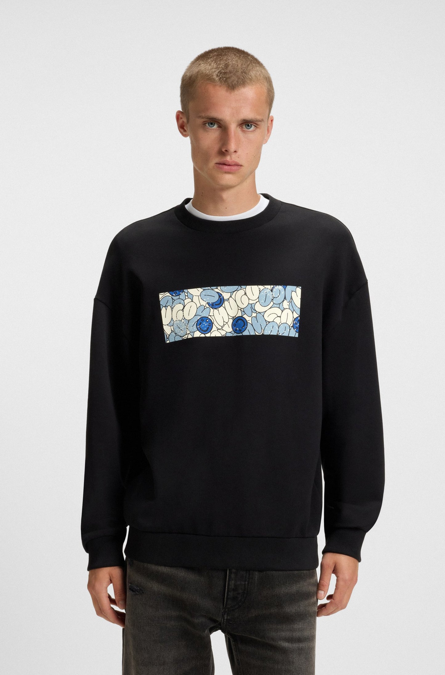 HUGO Crew-Neck Sweatshirt - Neprix