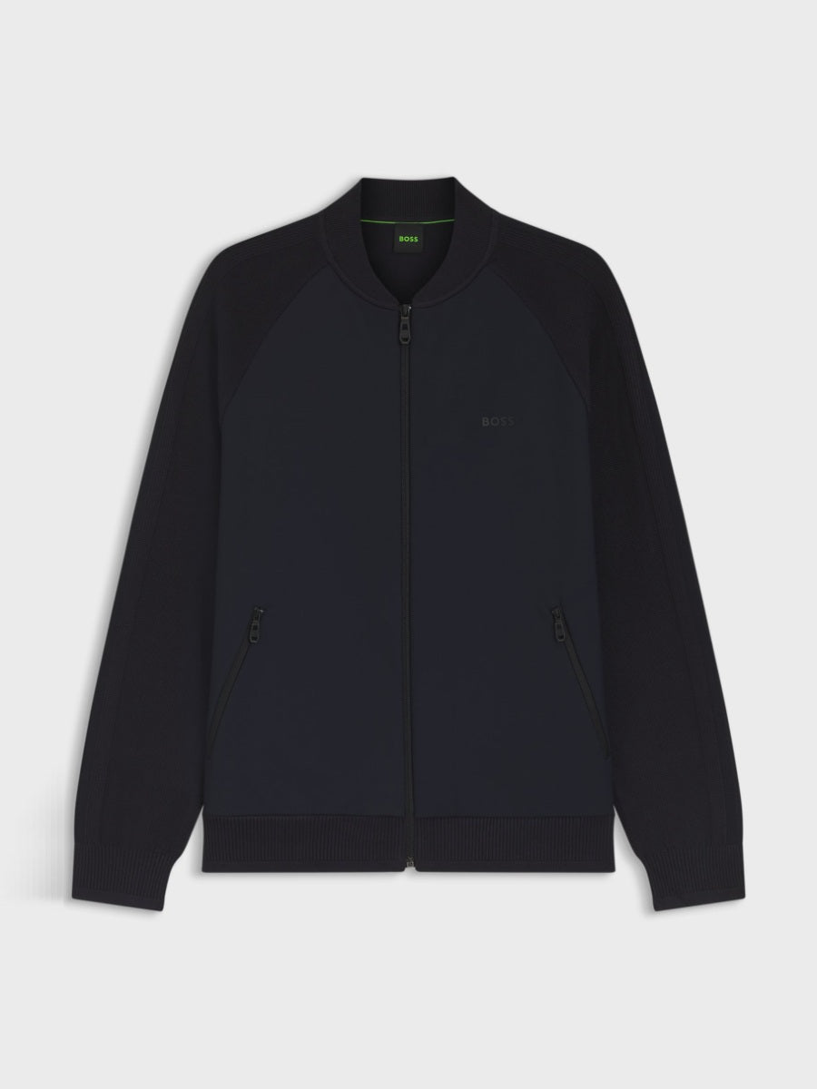 BOSS Full Zip Cardigan - KN_Civic HY
