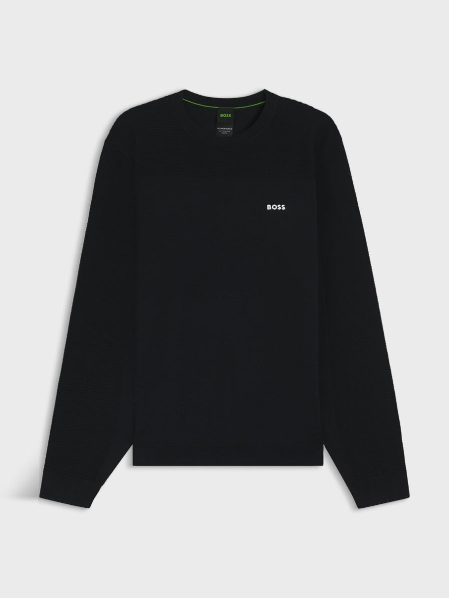 BOSS Crew-Neck Knitwear - KN_Momentum-X CN