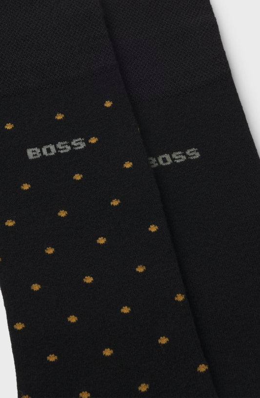 BOSS Formal Socks - 2PRS MiniDot VIBambo