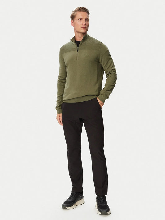 BOSS Half Zip Knitwear - KN_Momentum-X QZ