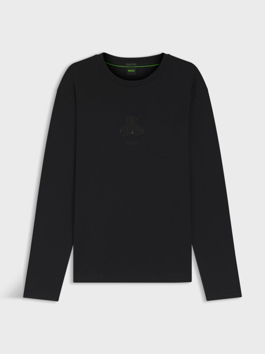 BOSS T-Shirt Long Sleeve - TS_Mirror Togn