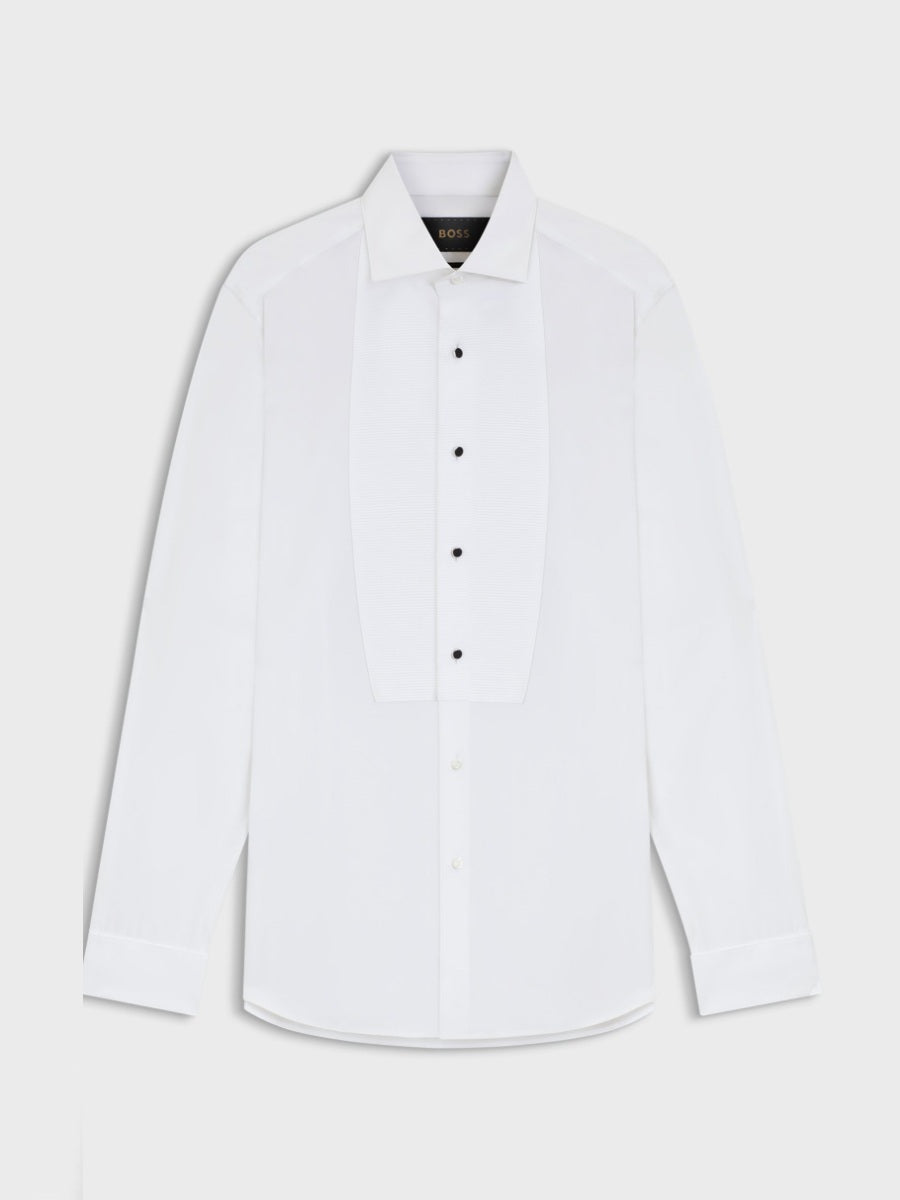 BOSS Tuxedo Shirt - L-HAYS-TUXSPREAD-254