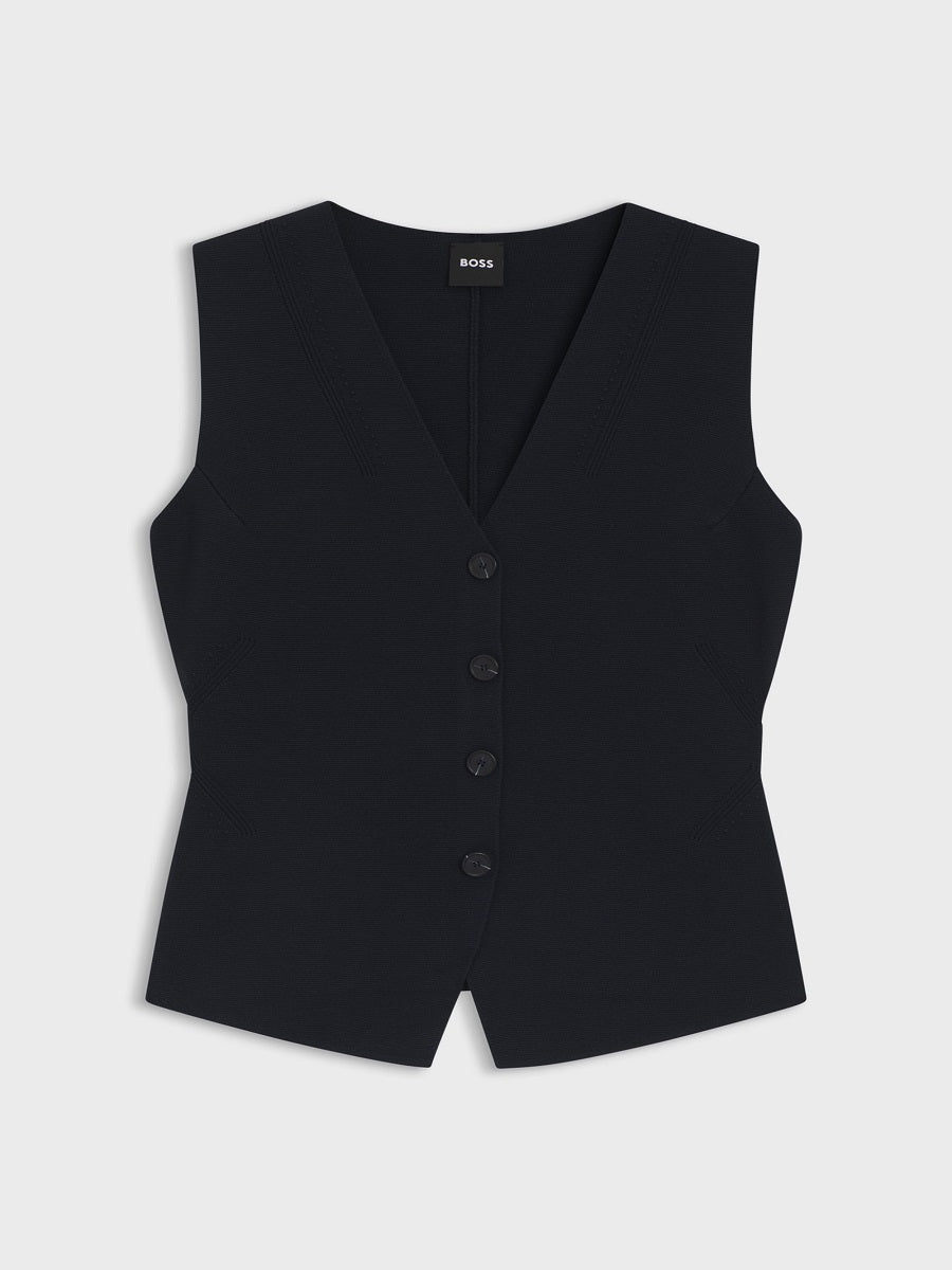 BOSS Knitted Waistcoat - Fylvie