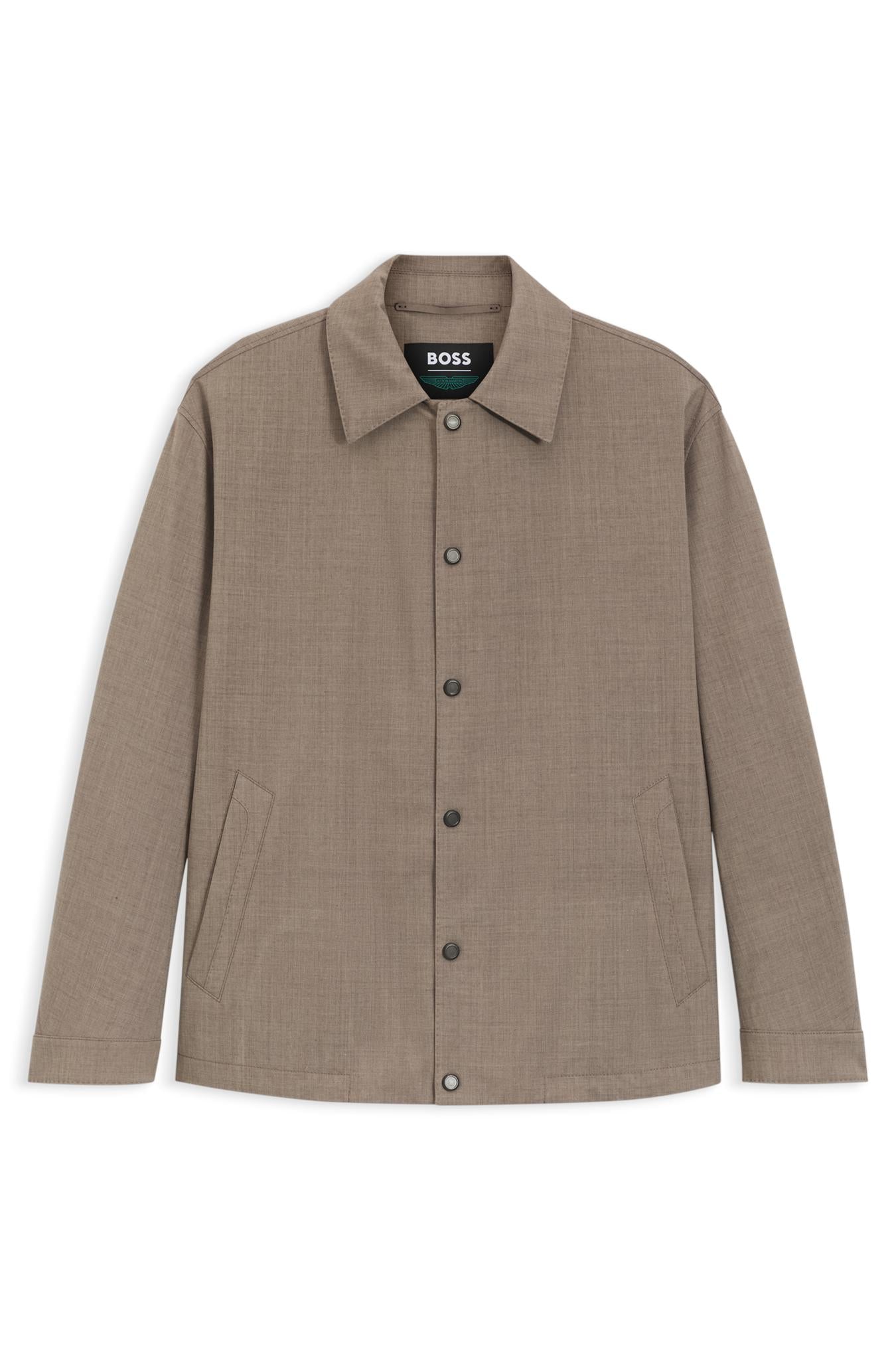 BOSS Shirt Jacket - H-Carlston_AM