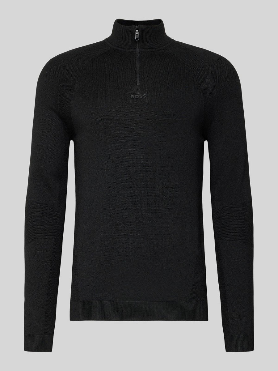 BOSS Sweater Knitwear - KN_Tour Seamless QZ