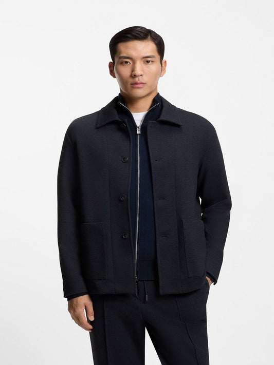 BOSS Shirt Jacket - P-Carper-J-WG-PK261F