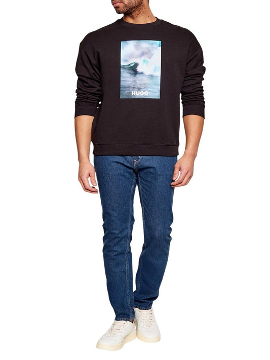 HUGO Crew-Neck Sweatshirt - Nofintex