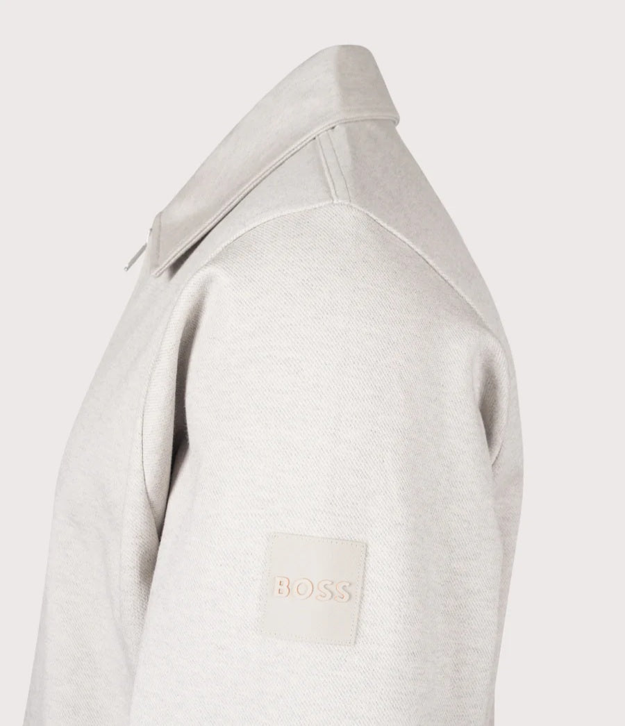 BOSS Full Zip Overshirt - Pe_Twist