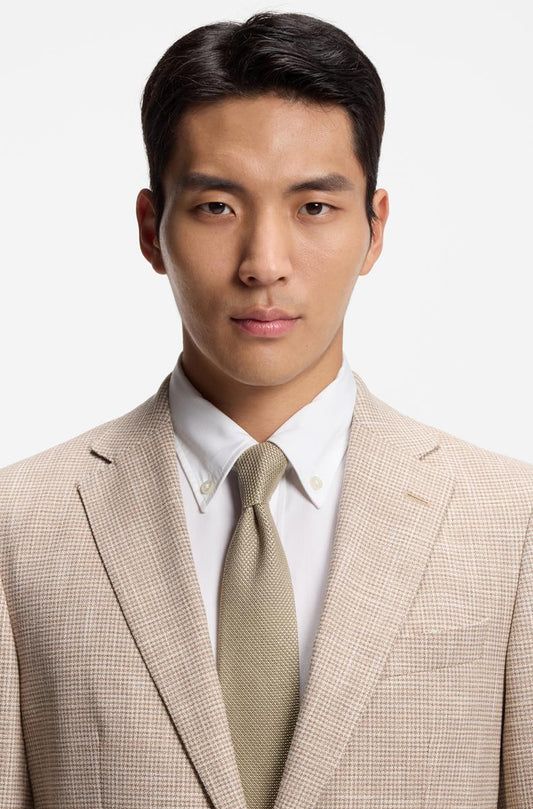 BOSS Tie - pocket square - H-KNITTED TIE 6CM